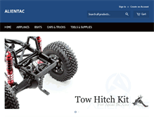 Tablet Screenshot of alientac.com